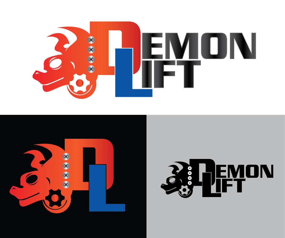 Logo Design by Ardhel Castillo for demon lift | Design #10382303