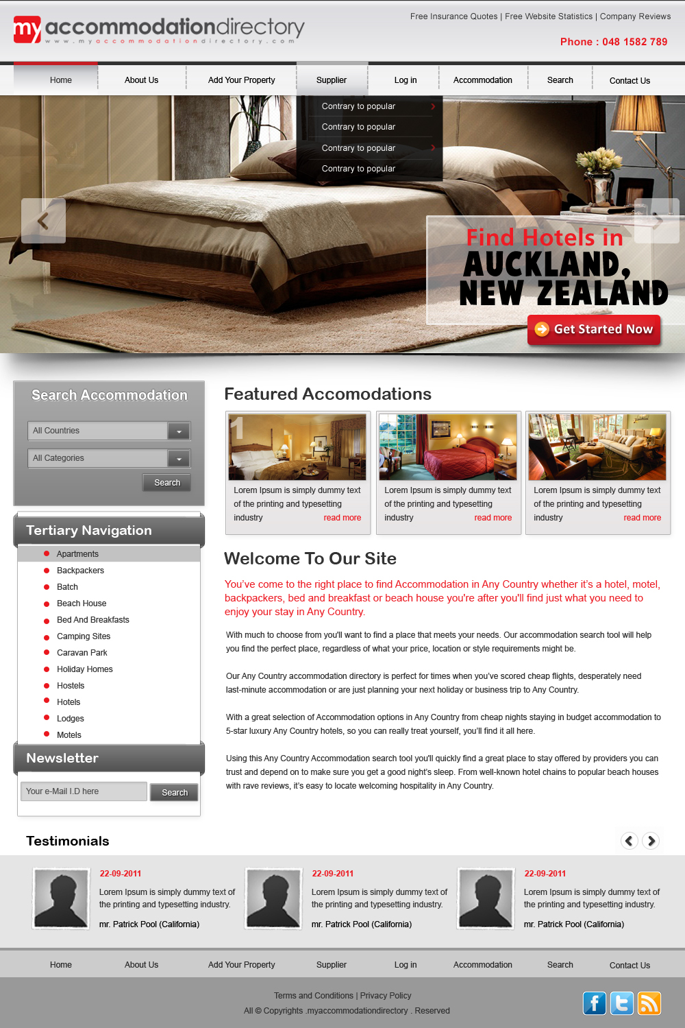 Web Design by pb for this project | Design #453135