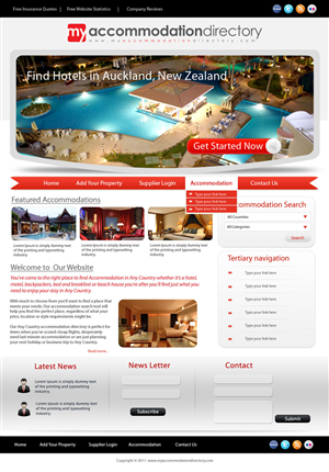 Web Design by pb for this project | Design: #453569