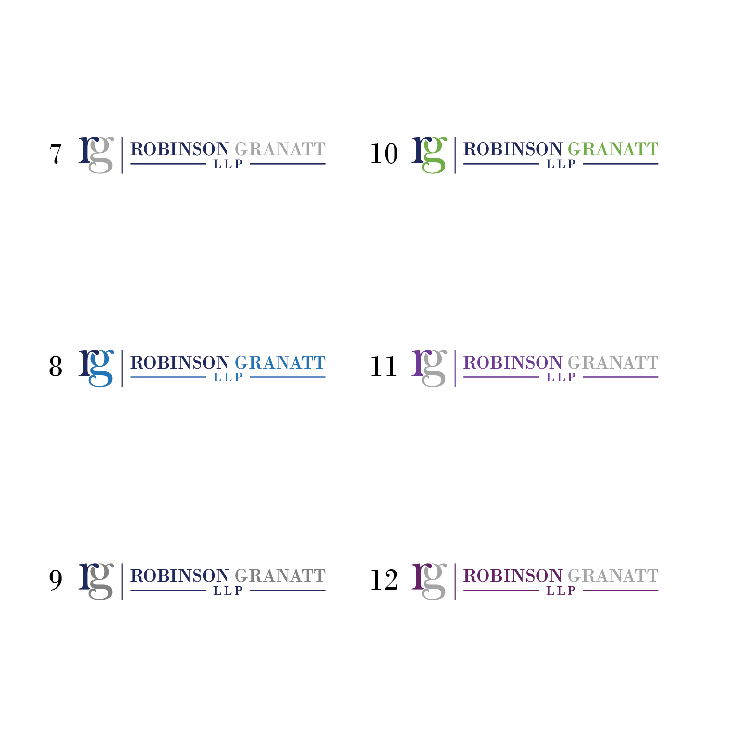 Logo-Design von marius.b für Robinson, Granatt and Company, LLP | Design #10679352
