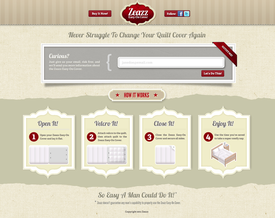 Diseño de Página de Aterrizaje por AngstyG para este proyecto | Diseño #447596