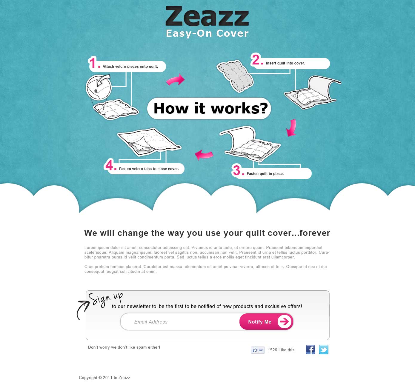 Landing Page Design by Amy84 for this project | Design #461009