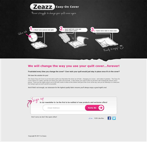 Design de Page d'Accueil par Amy84 pour ce projet | Design : #462517