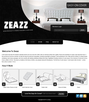 Landing Page Design by pb for this project | Design: #452830