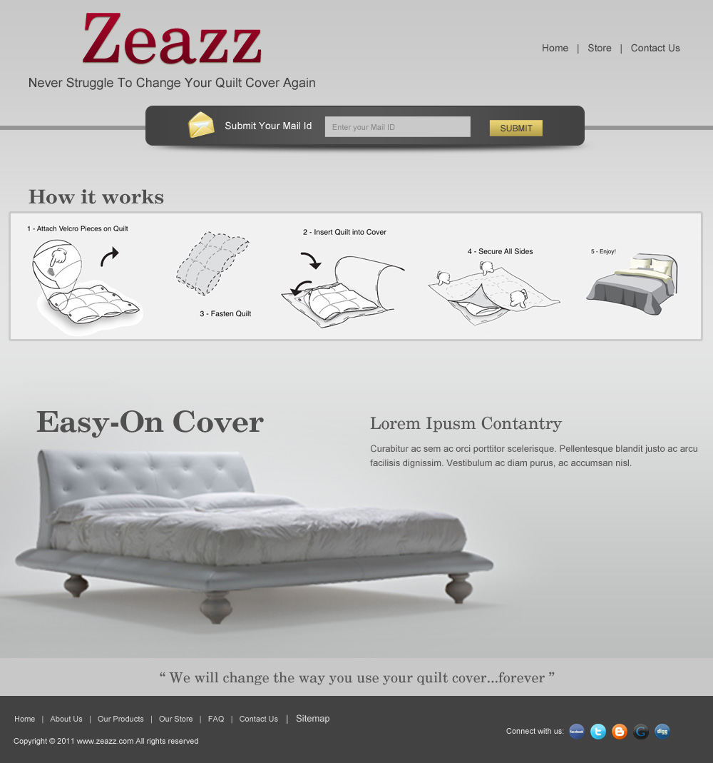 Landing Page Design by pb for this project | Design #452904