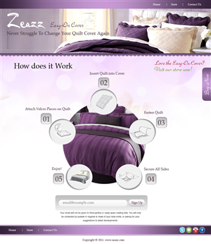 Landing Page Design by pb for this project | Design: #453121