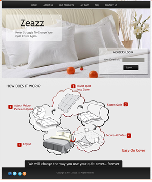 Landing Page Design by pb for this project | Design: #453125