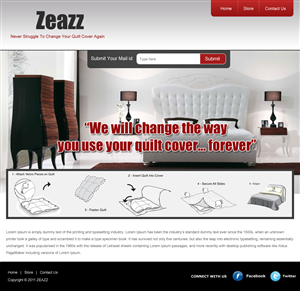 Landing Page Design by pb for this project | Design: #453126