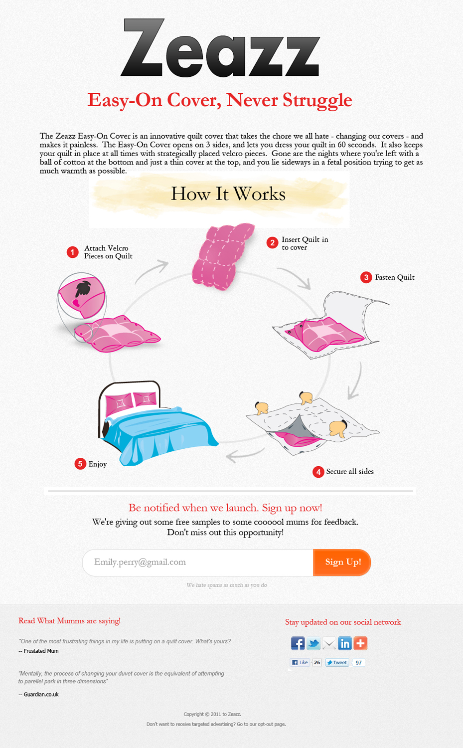 Landing Page-Design von OM für dieses Projekt | Design #460252