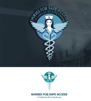 Logo Design by Wonderful design for Nurses For Safe Access | Design: #10320305