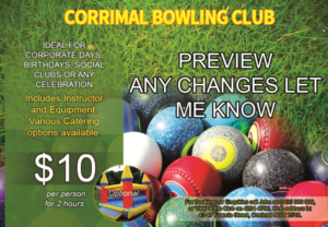 Flyer Design by SamyPhotoshop for Corrimal Bowling Club Ltd | Design: #10359441