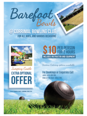 Design de Flyer par LeonFX pour Corrimal Bowling Club Ltd | Design #10345580