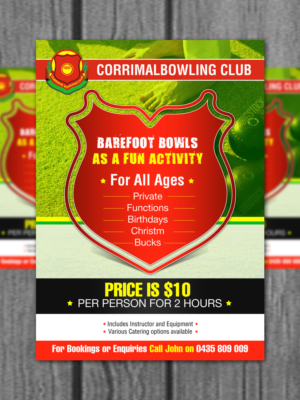 Flyer Design by creative.bugs for Corrimal Bowling Club Ltd | Design: #10313152