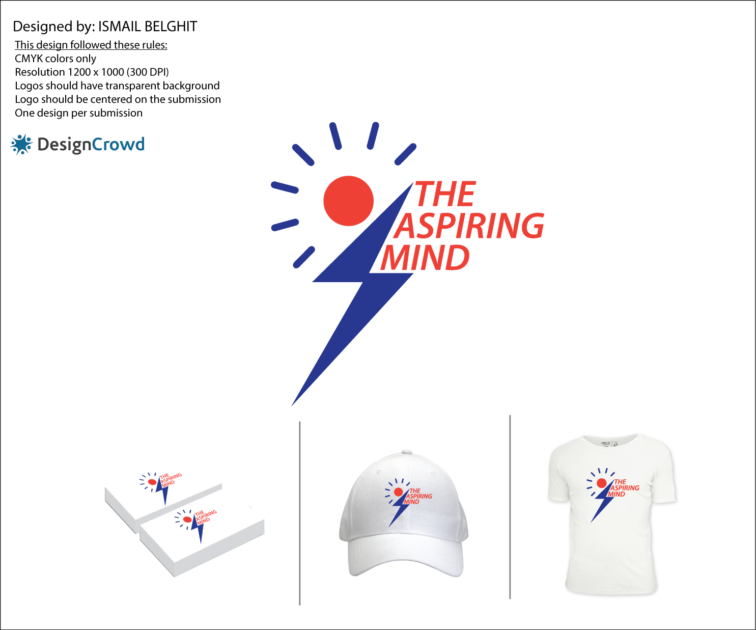 Logo-Design von I. BELGHIT für The Aspiring Mind | Design #10396747