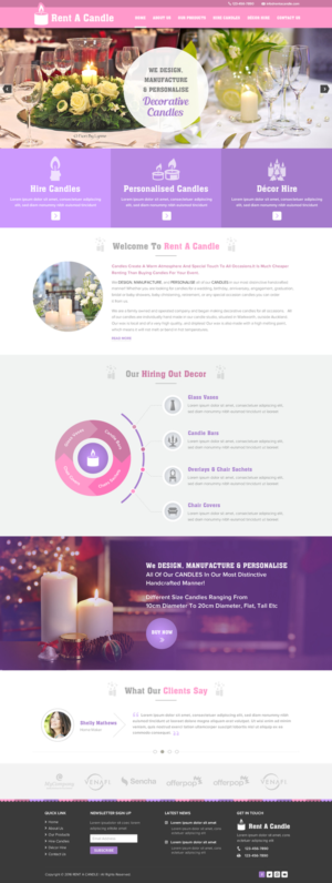 Web Design par Sbss pour ce projet | Design : #10342199