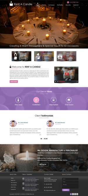 Web Design par Sbss pour ce projet | Design : #10349119