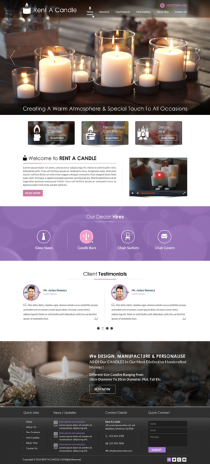 Web Design par Sbss pour ce projet | Design : #10349120