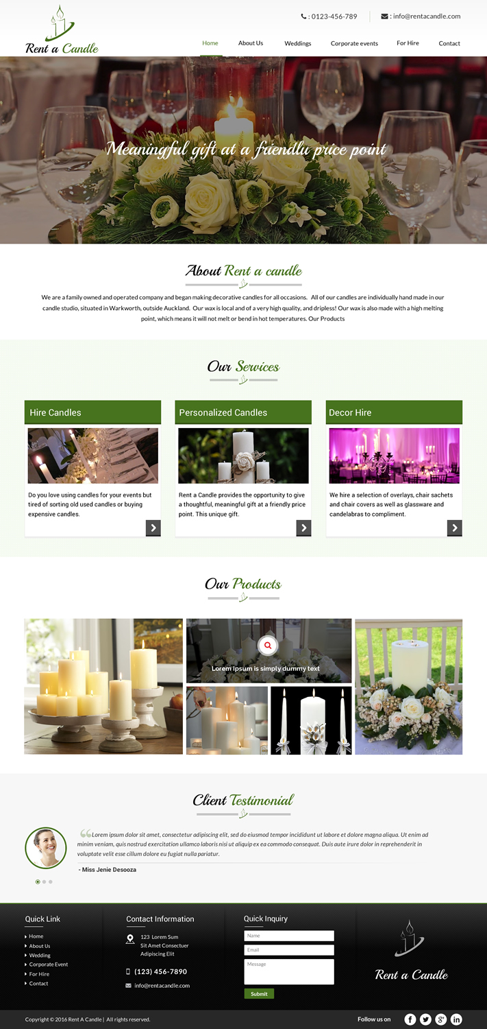 Web Design par Sbss pour ce projet | Design #10349361