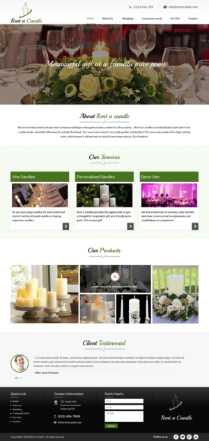 Web Design par Sbss pour ce projet | Design : #10349361
