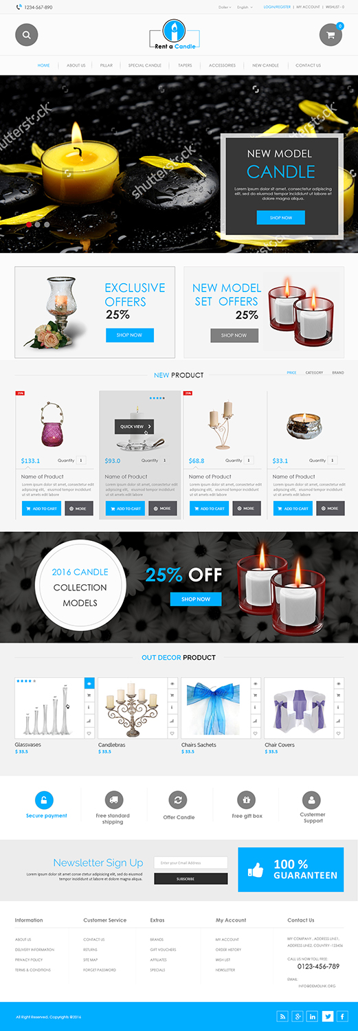 Web Design par Creations Box 2015 pour ce projet | Design #10367599