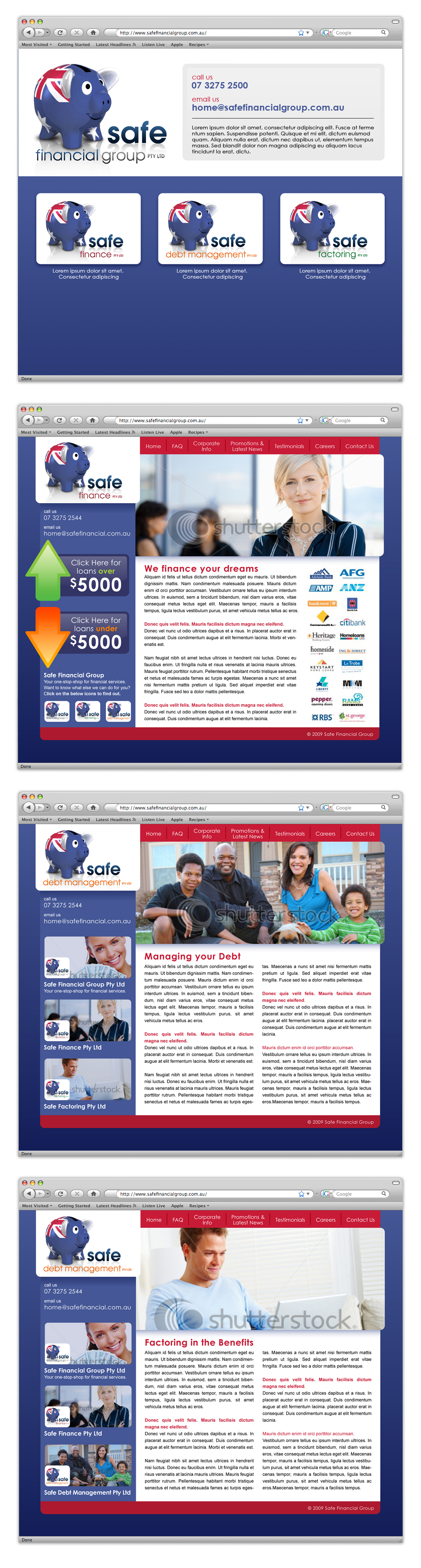 Web-Design von FireSide Design für VERVE Online | Design #19553