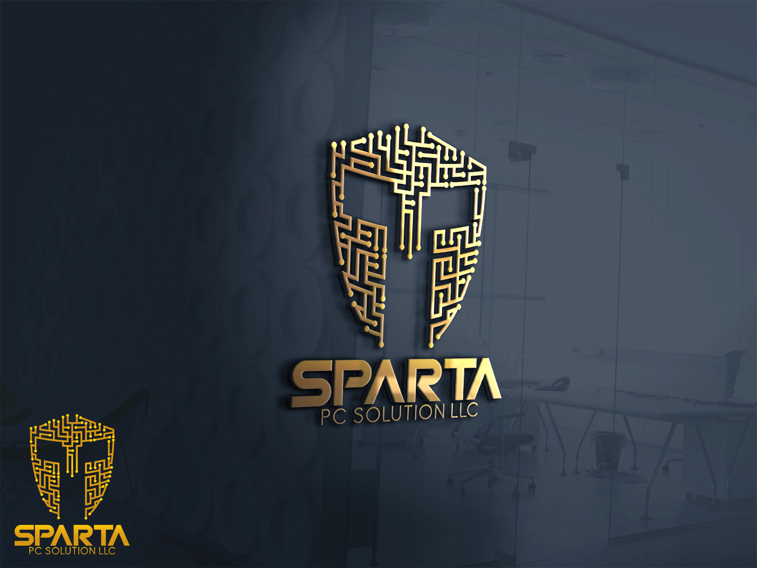 Logo-Design von Professor P für Sparta PC solutions | Design #10479523