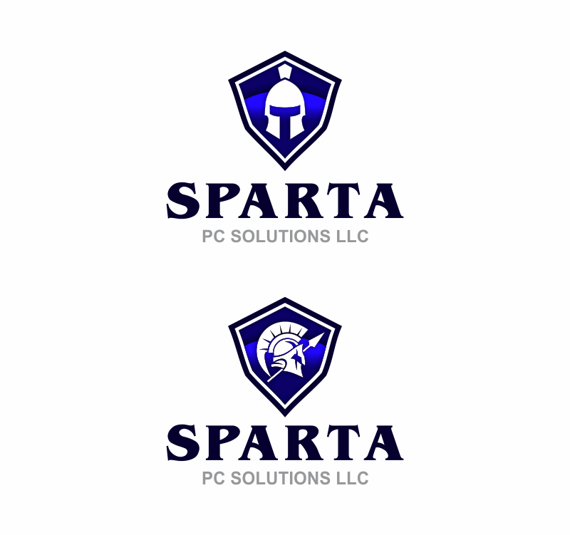 Logo-Design von pa2pat für Sparta PC solutions | Design #10478873