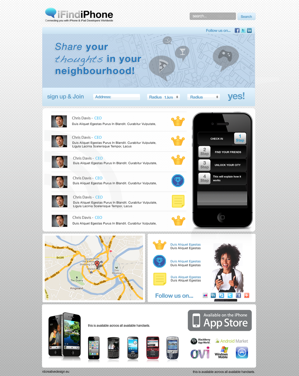 Diseño Web por Indus Collective para este proyecto | Diseño #444869