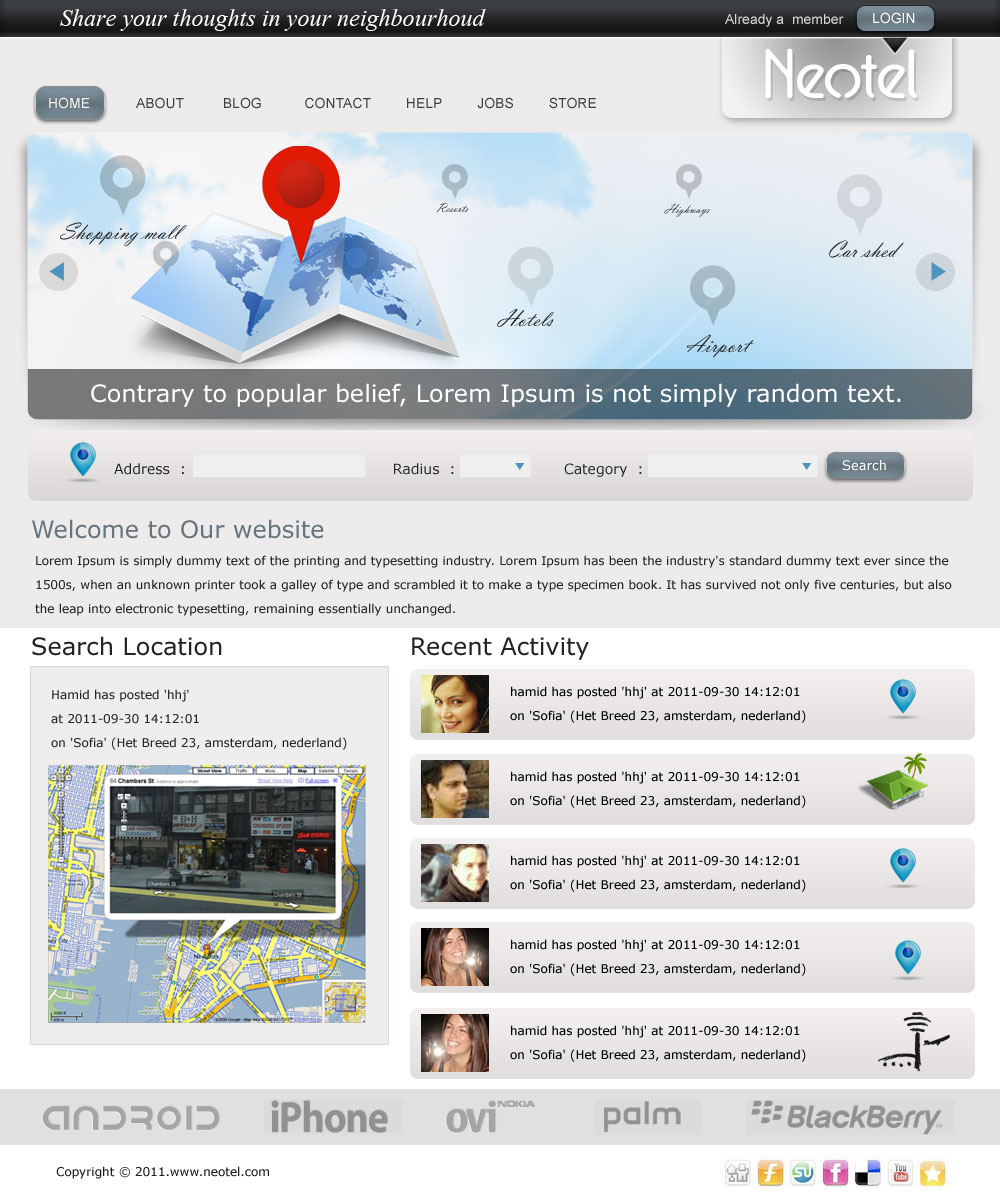 Diseño Web por pb para este proyecto | Diseño #458488