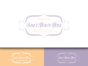Logo Design by wonderland for Sam's Beauty Bliss | Design: #10310945
