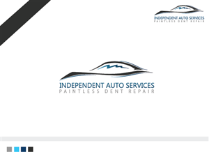 Independent Auto Services paintless dent repair | Logo Design by Anhlee