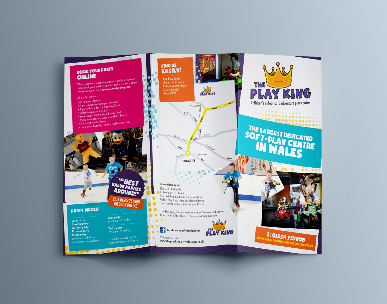 Flyer Design by Pixi Dust for Eddies Play Ltd - The Play KIng | Design #10332551