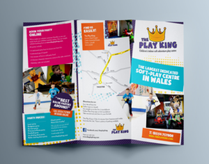 Flyer Design by Pixi Dust for Eddies Play Ltd - The Play KIng | Design: #10606682