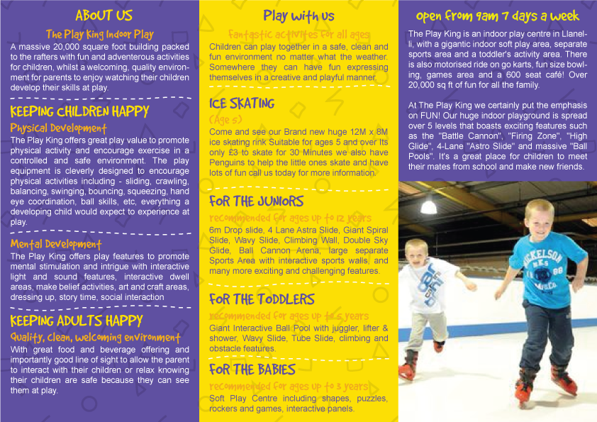 Flyer Design by jogz05 for Eddies Play Ltd - The Play KIng | Design #10330363