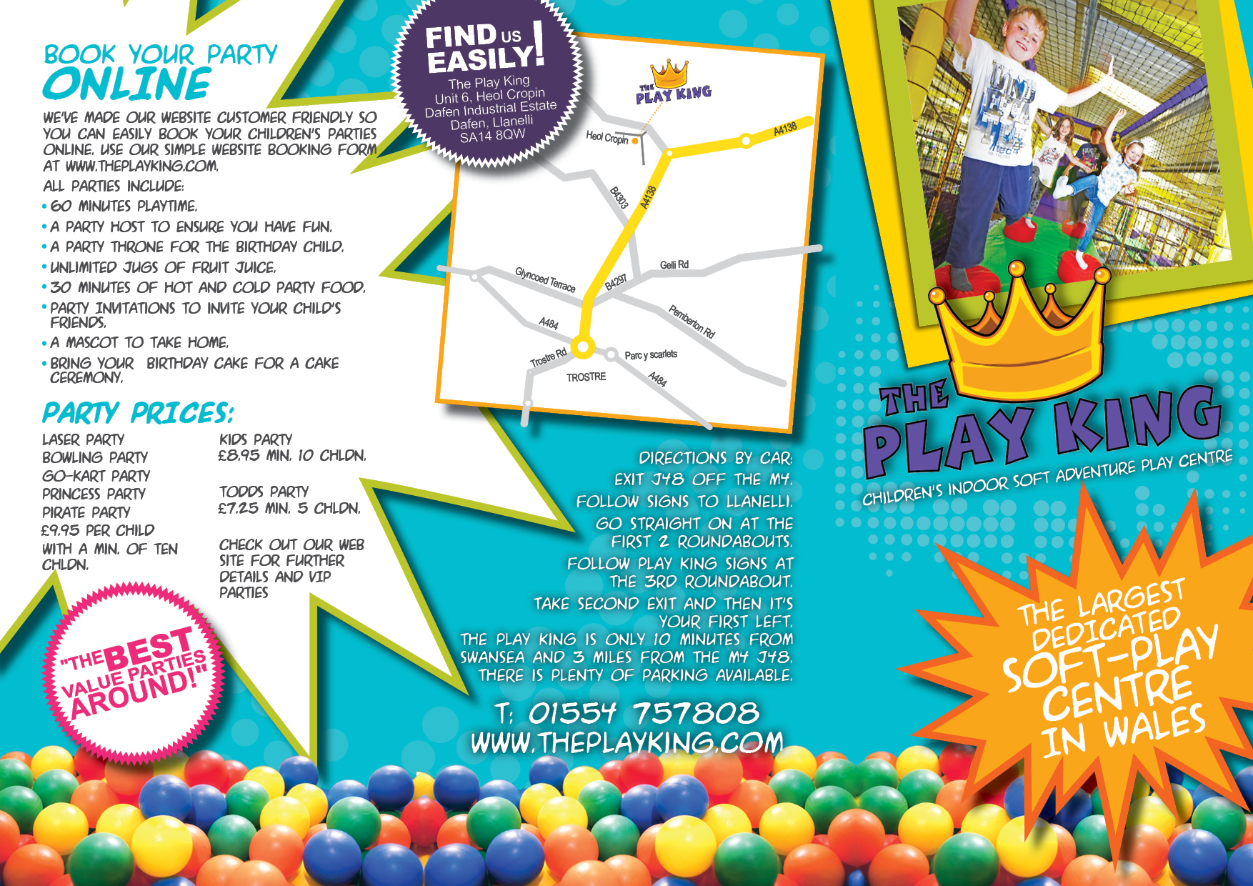 Flyer Design by ignuscampher for Eddies Play Ltd - The Play KIng | Design #10323621