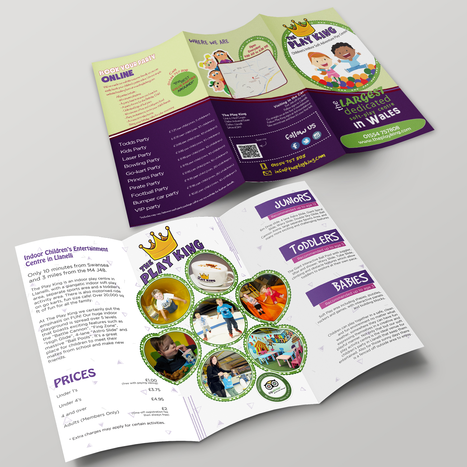 Flyer Design by Pankhuri Badal for Eddies Play Ltd - The Play KIng | Design #10348496