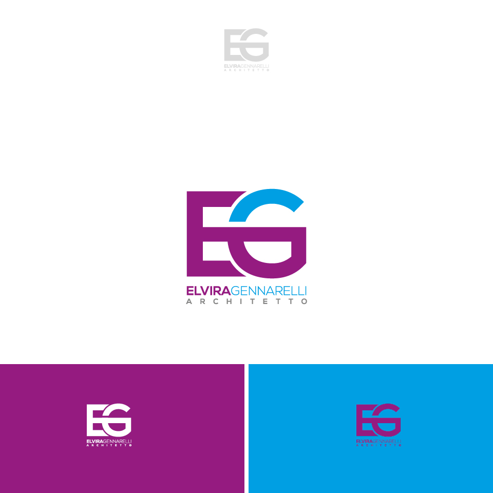 Logo Design by Brigs for elvira gennarelli architetto | Design #10358220