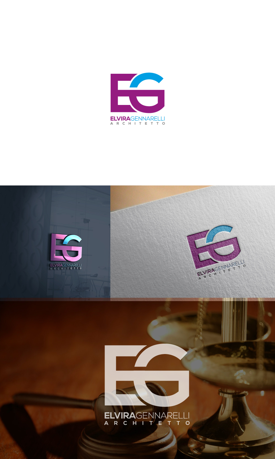 Logo Design by Brigs for elvira gennarelli architetto | Design #10358232
