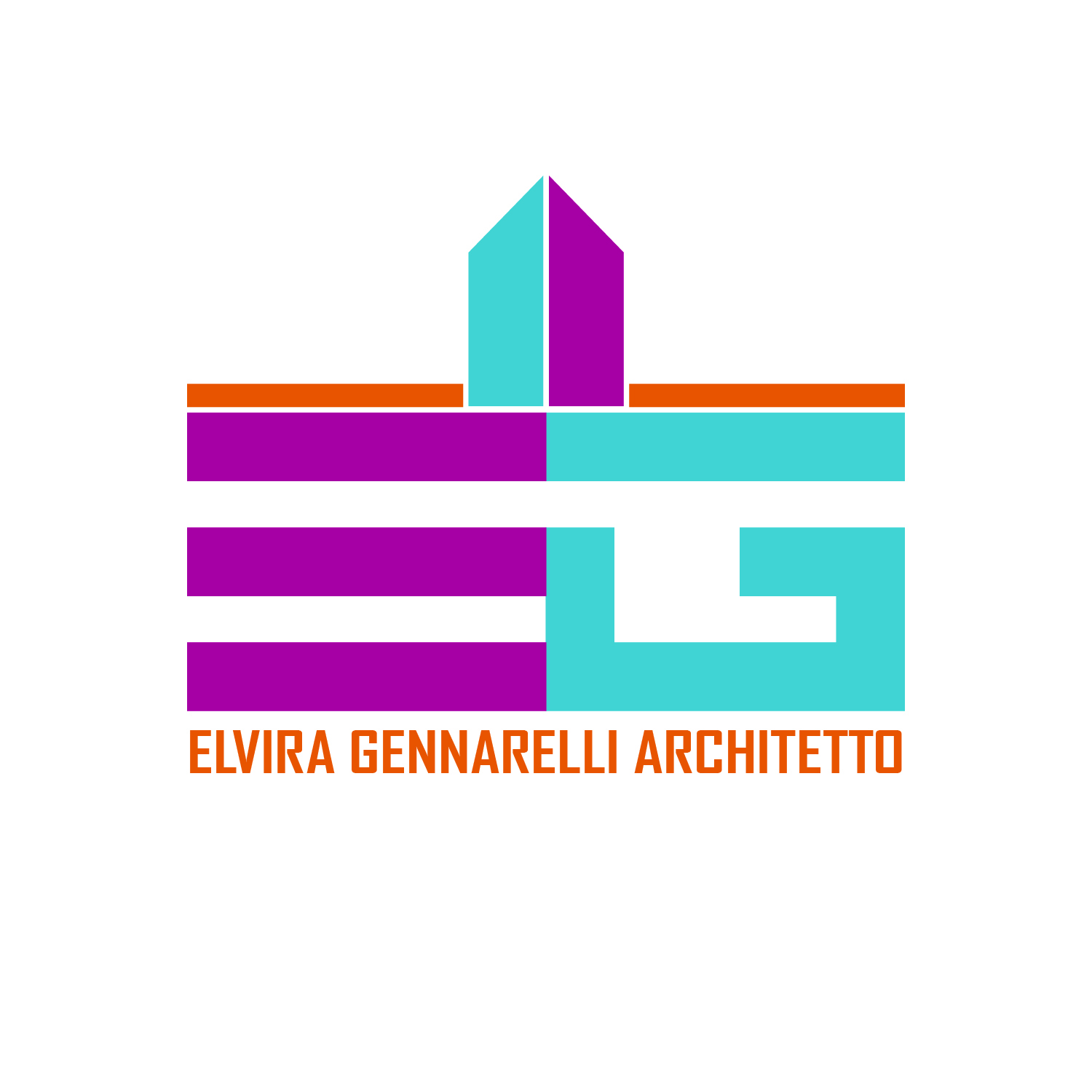 Logo Design by BLACKBYRD UNLIMITED for elvira gennarelli architetto | Design #10367977