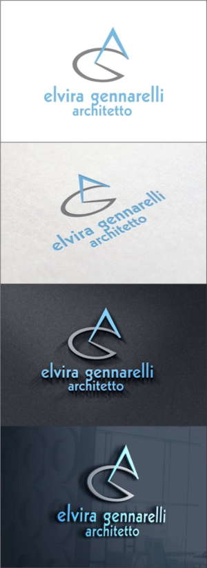 Diseño de Logo por DG para elvira gennarelli architetto | Diseño: #10326253