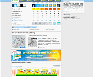 Banner-Design von Peter Bendl für meteoblue AG | Design: #2219453