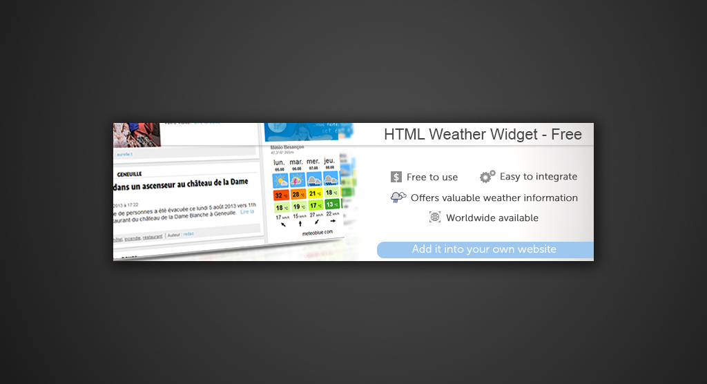 Banner Ad Design by Creative for meteoblue AG | Design #2179704