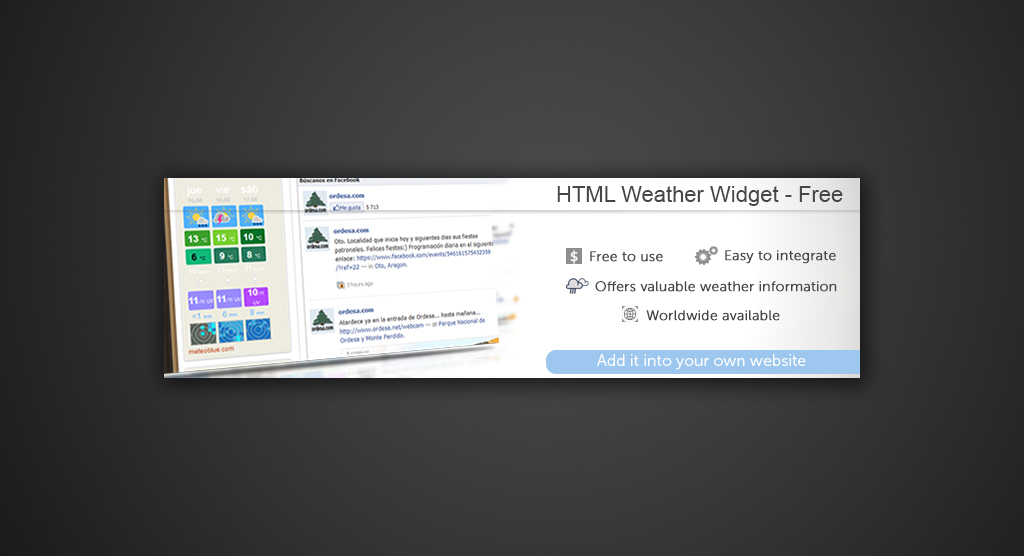 Banner Ad Design by Creative for meteoblue AG | Design #2224739