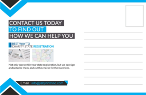 Postcard Design by atSIGN for Labyrinth, Inc. | Design: #10408784