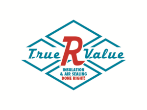True R-Value: Insulation and Air Sealing Done Right! | Logo Design by Katyas Art and Design