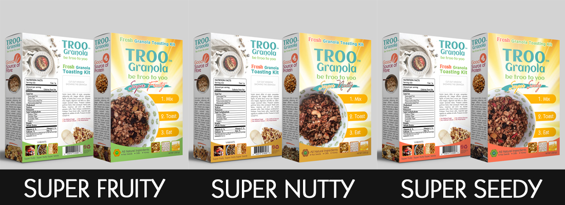 Verpackungs-Design von doodlebag für TrooFoods Ltd | Design #10380779