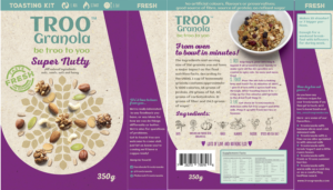 Packaging Design by Sofya Obozkurt for TrooFoods Ltd | Design: #10513971