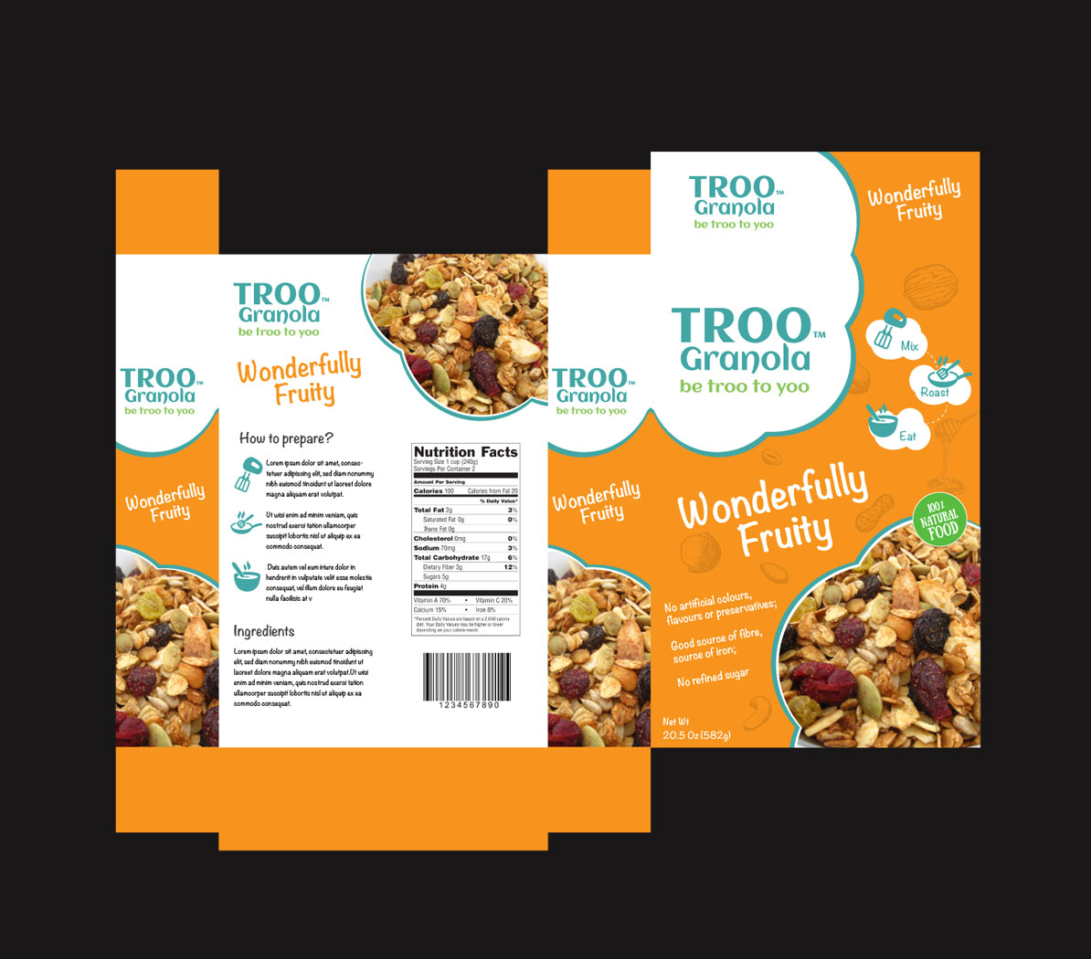 Verpackungs-Design von pivotaldesign.biz für TrooFoods Ltd | Design #10375562