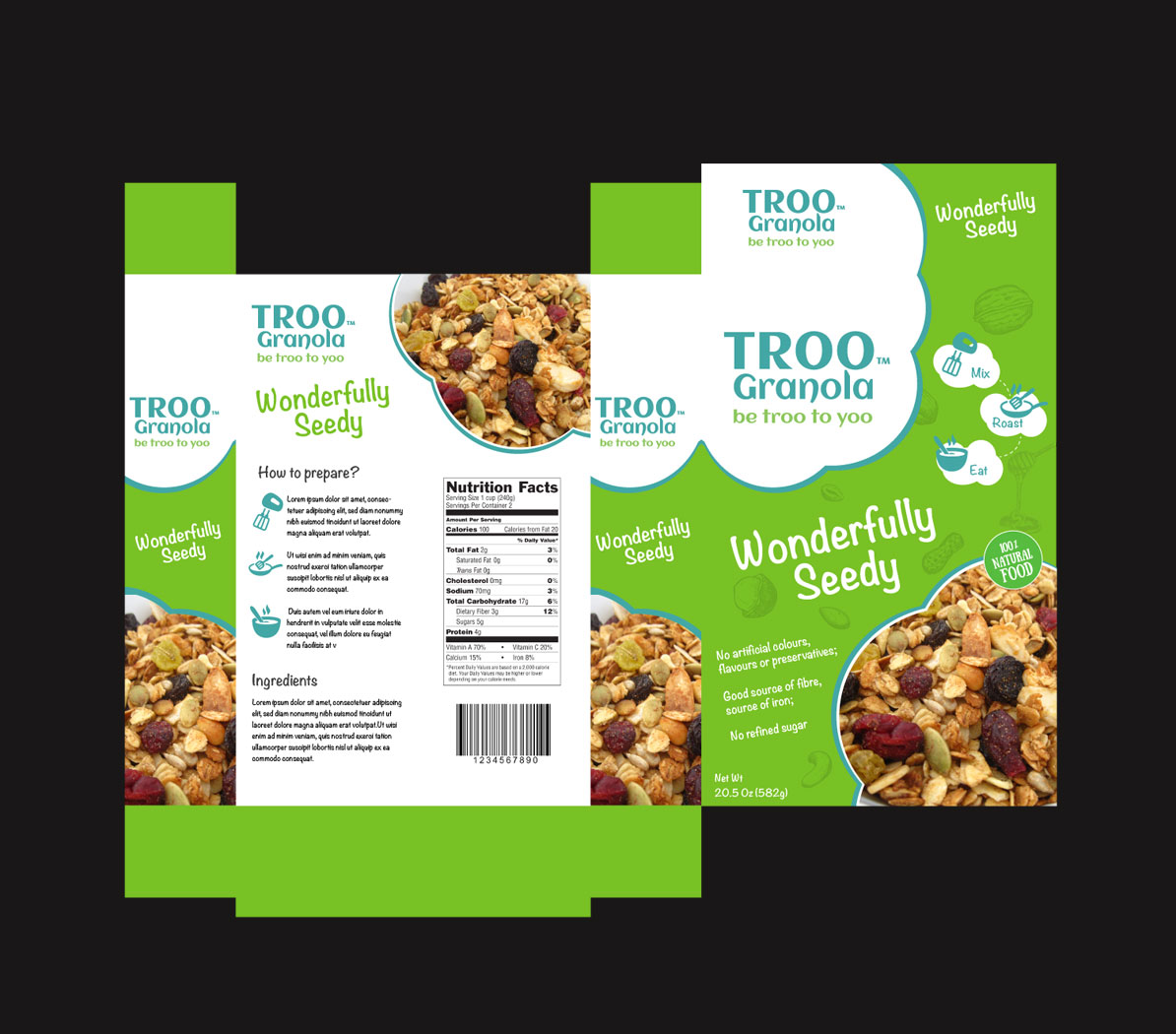 Verpackungs-Design von pivotaldesign.biz für TrooFoods Ltd | Design #10375591