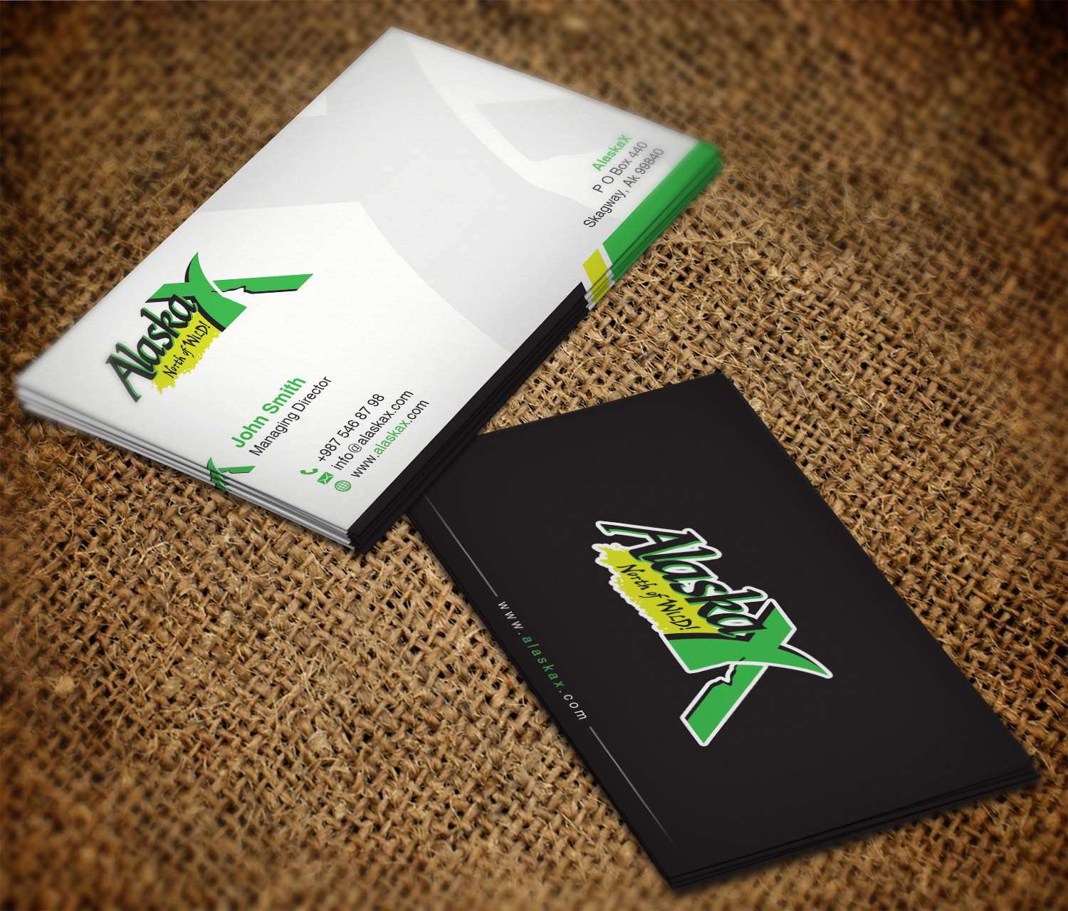 Business Card Design by WebixBD for AlaskaX | Design #10323742